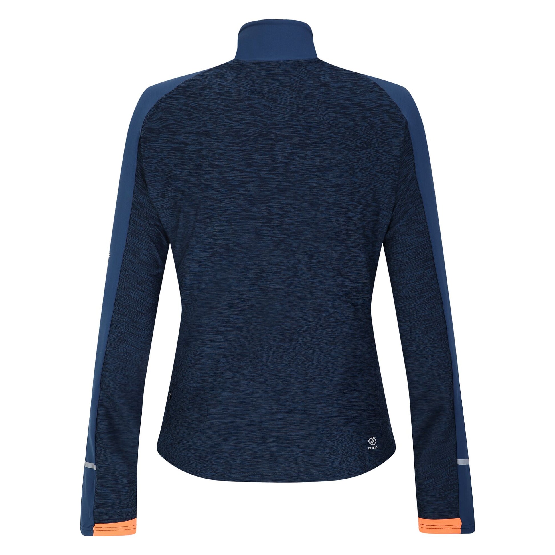 Moonlight Denim-Orange - Back - Dare 2B Womens-Ladies Gravitate Marl Jersey