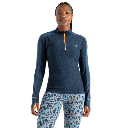 Moonlight Denim-Orange - Lifestyle - Dare 2B Womens-Ladies Gravitate Marl Jersey