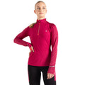 Berry Pink Marl - Lifestyle - Dare 2B Womens-Ladies Gravitate Marl Jersey