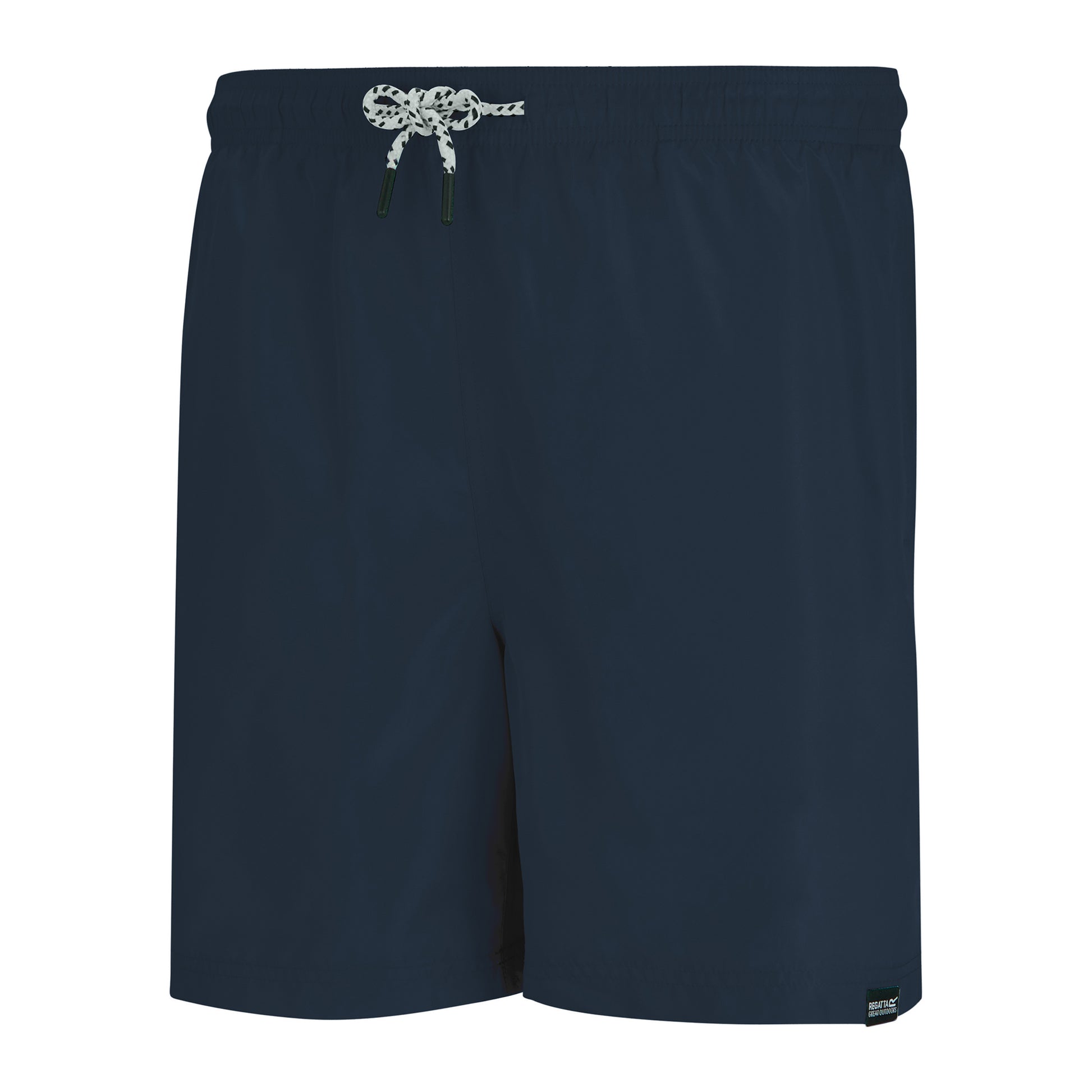 Navy - Side - Regatta Mens Mackleyna Swim Shorts