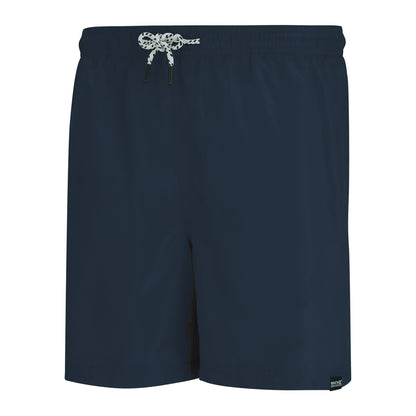 Navy - Side - Regatta Mens Mackleyna Swim Shorts