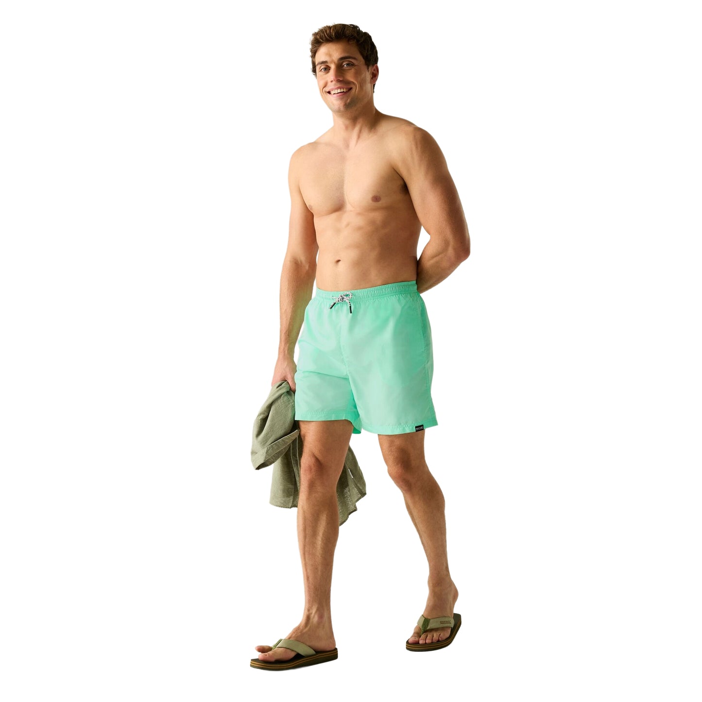 Ice Green - Lifestyle - Regatta Mens Mackleyna Swim Shorts
