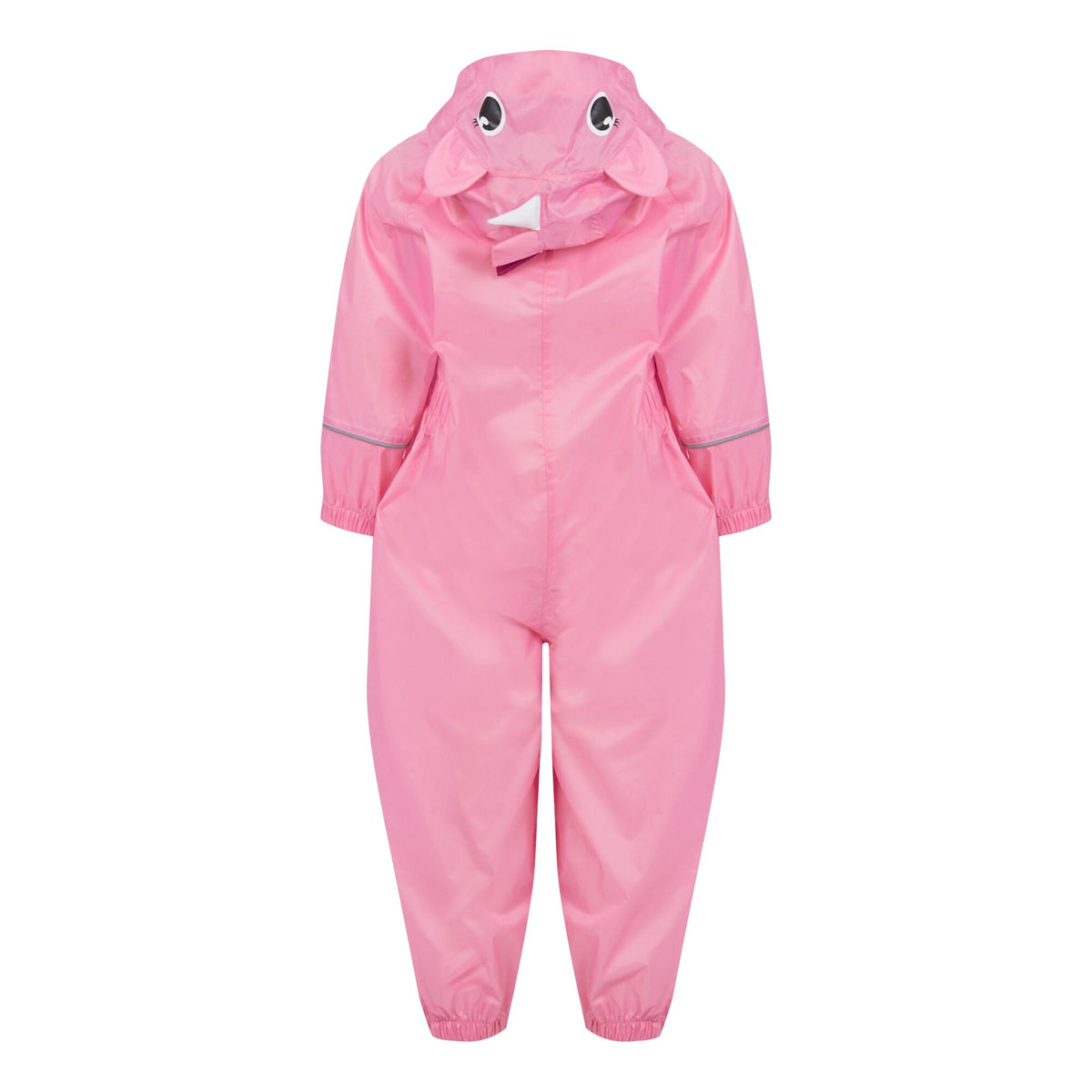 Sweet Pink - Back - Regatta Childrens-Kids Charco Luna Unicorn Puddle Suit