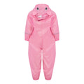 Sweet Pink - Back - Regatta Childrens-Kids Charco Luna Unicorn Puddle Suit