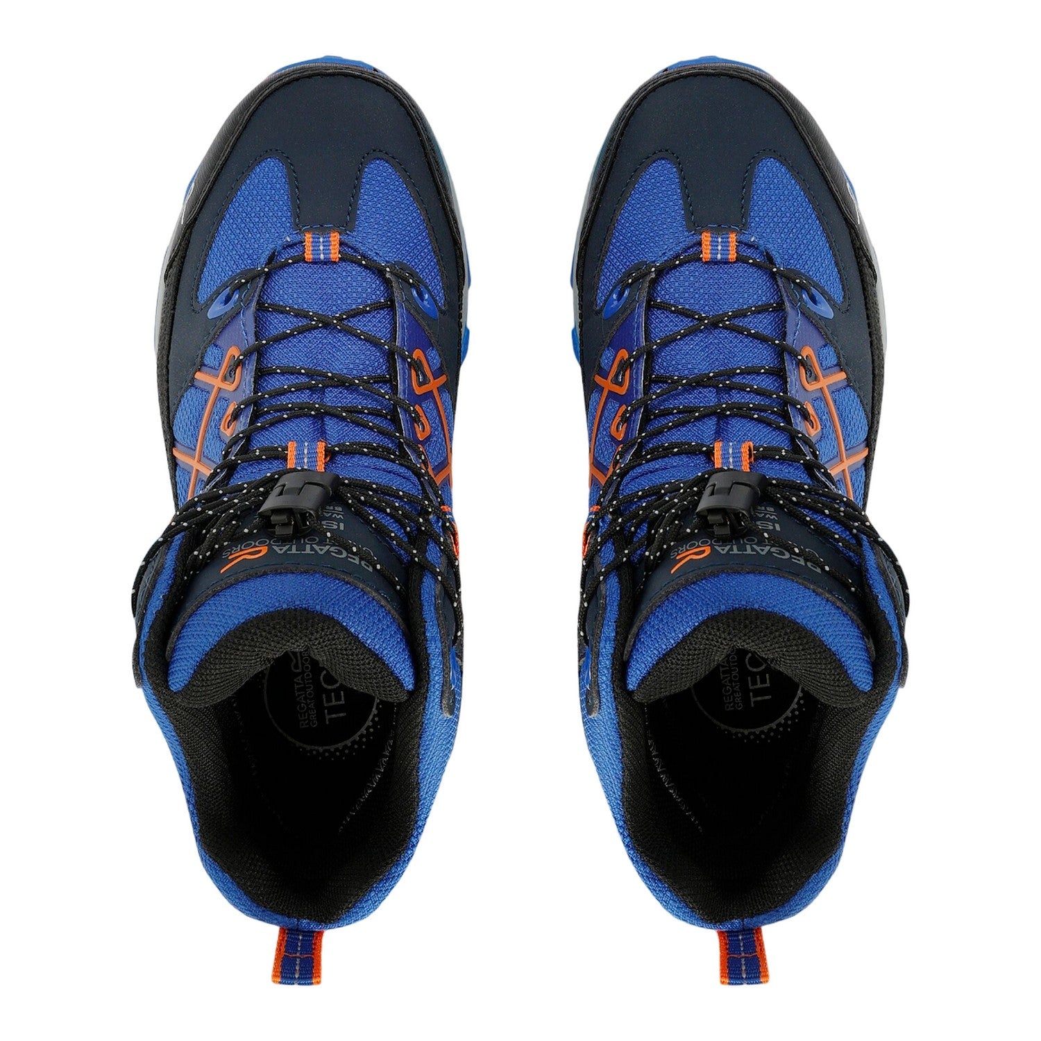Oxford Blue-Orange - Lifestyle - Regatta Childrens-Kids Samaris III Walking Boots