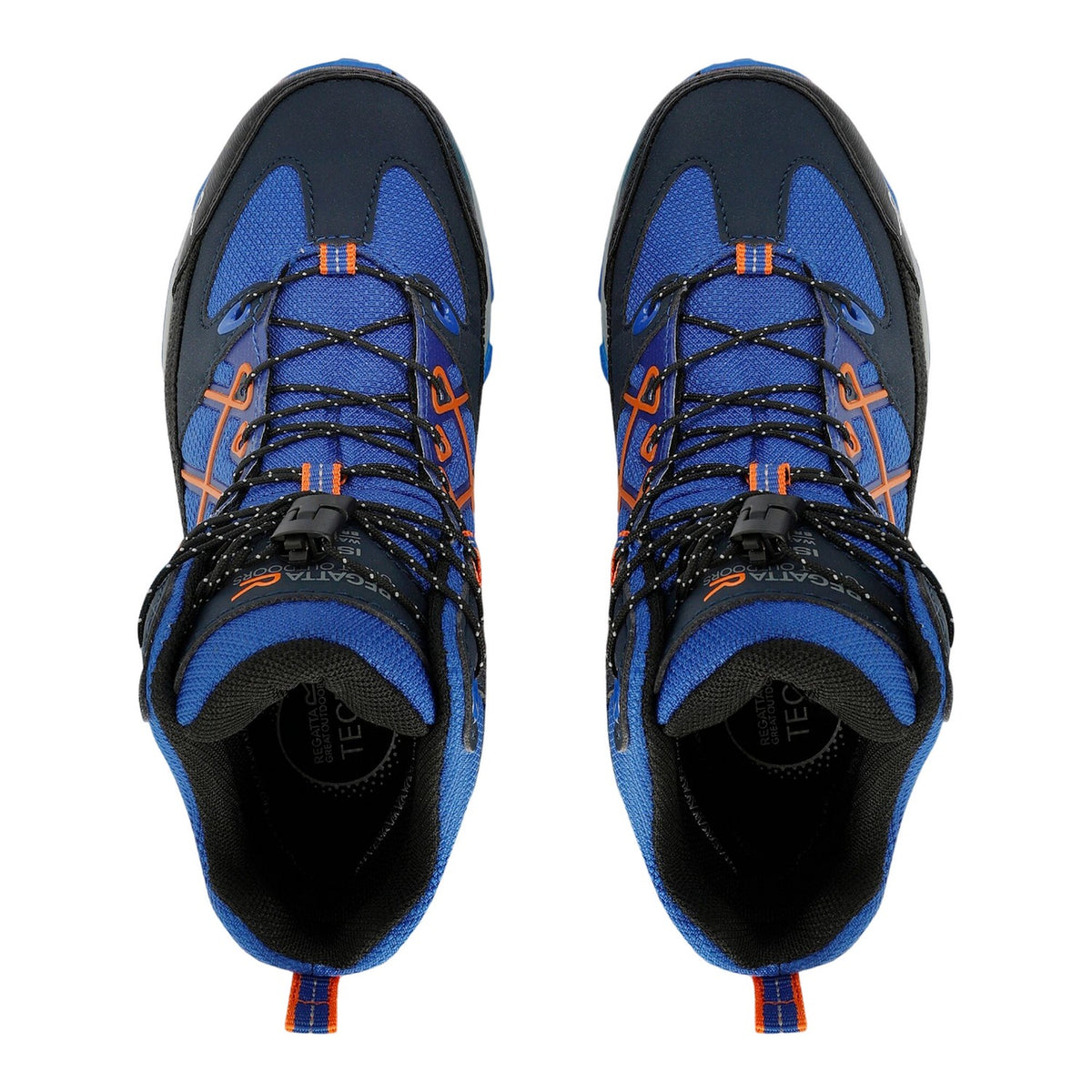 Oxford Blue-Orange - Lifestyle - Regatta Childrens-Kids Samaris III Walking Boots