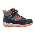 Black-Blaze Orange - Lifestyle - Regatta Childrens-Kids Samaris III Walking Boots