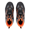 Black-Blaze Orange - Pack Shot - Regatta Childrens-Kids Samaris III Walking Boots