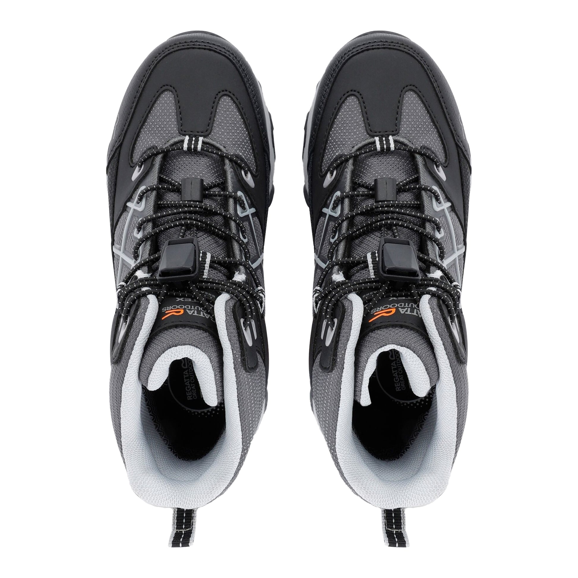 Black-Light Steel - Pack Shot - Regatta Childrens-Kids Samaris III Walking Boots