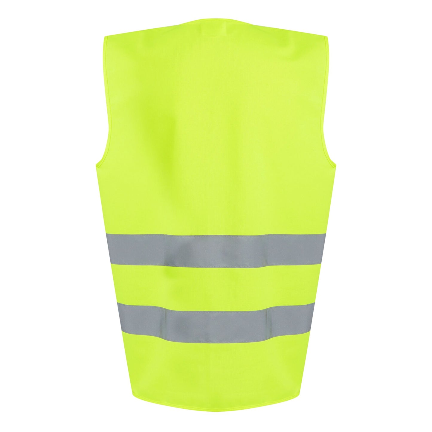 Yellow - Back - Regatta Professional Unisex Adult Printable Hi-Vis Vest (Pack Of 10)