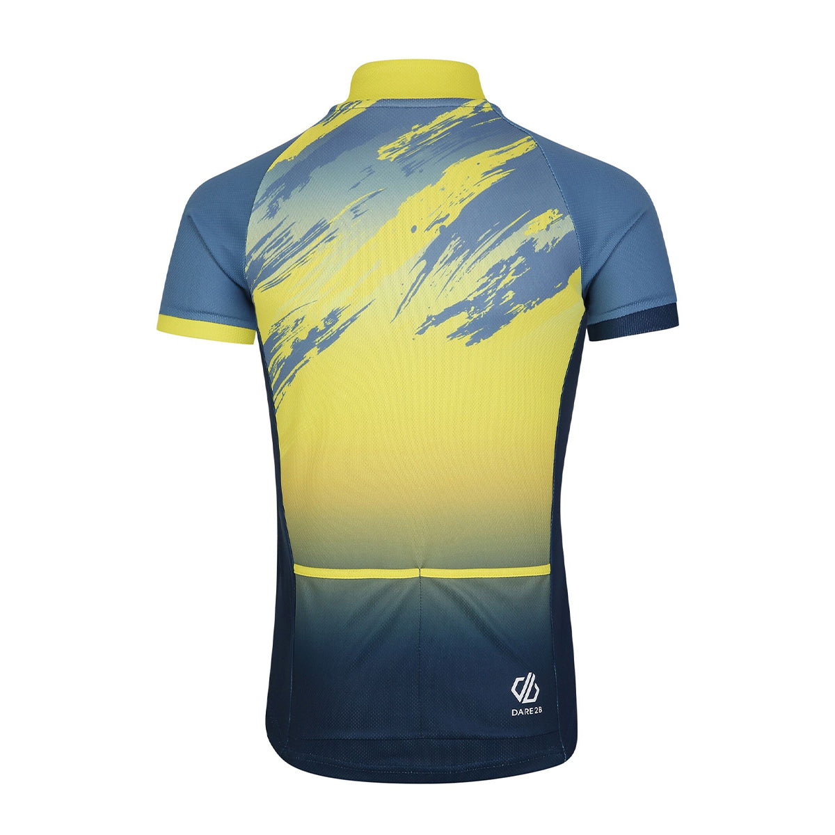 Coronet Blue - Back - Dare 2B Childrens-Kids Speed Up II Tread Pattern Jersey