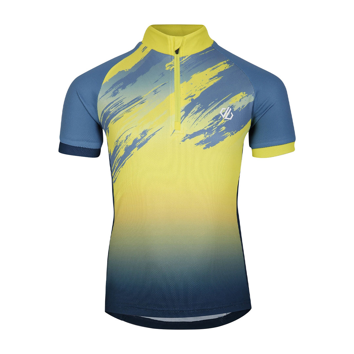 Coronet Blue - Front - Dare 2B Childrens-Kids Speed Up II Tread Pattern Jersey