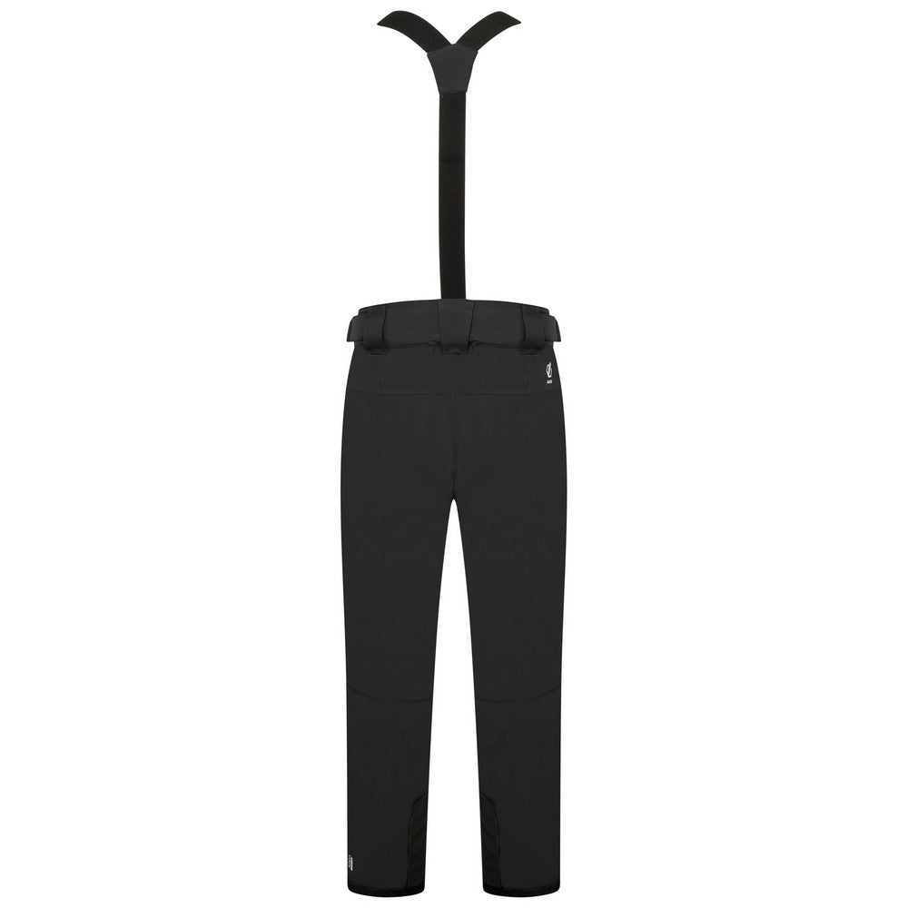 Black - Back - Dare 2B Mens Achieve Insulated Waterproof Ski Trousers
