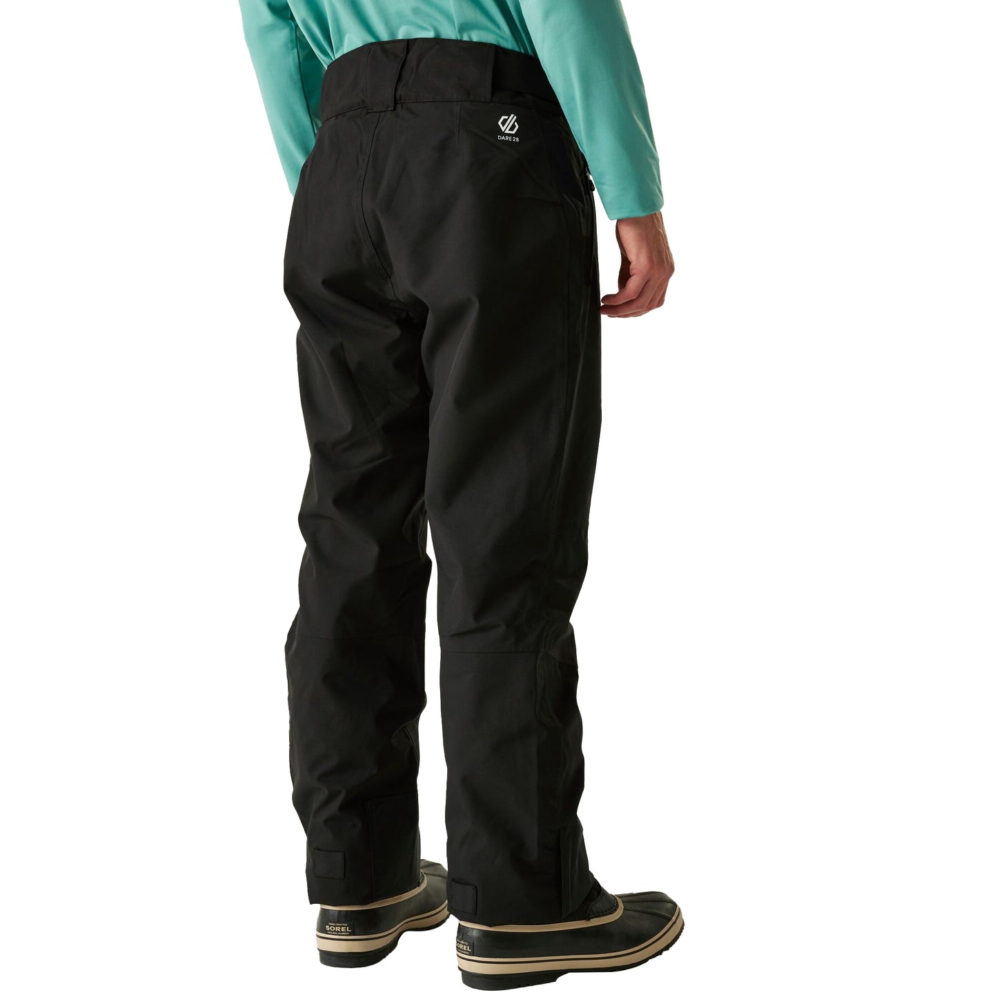 Black - Lifestyle - Dare 2B Mens Achieve Insulated Waterproof Ski Trousers