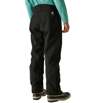 Black - Lifestyle - Dare 2B Mens Achieve Insulated Waterproof Ski Trousers
