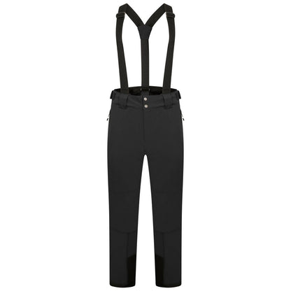 Black - Front - Dare 2B Mens Achieve Insulated Waterproof Ski Trousers