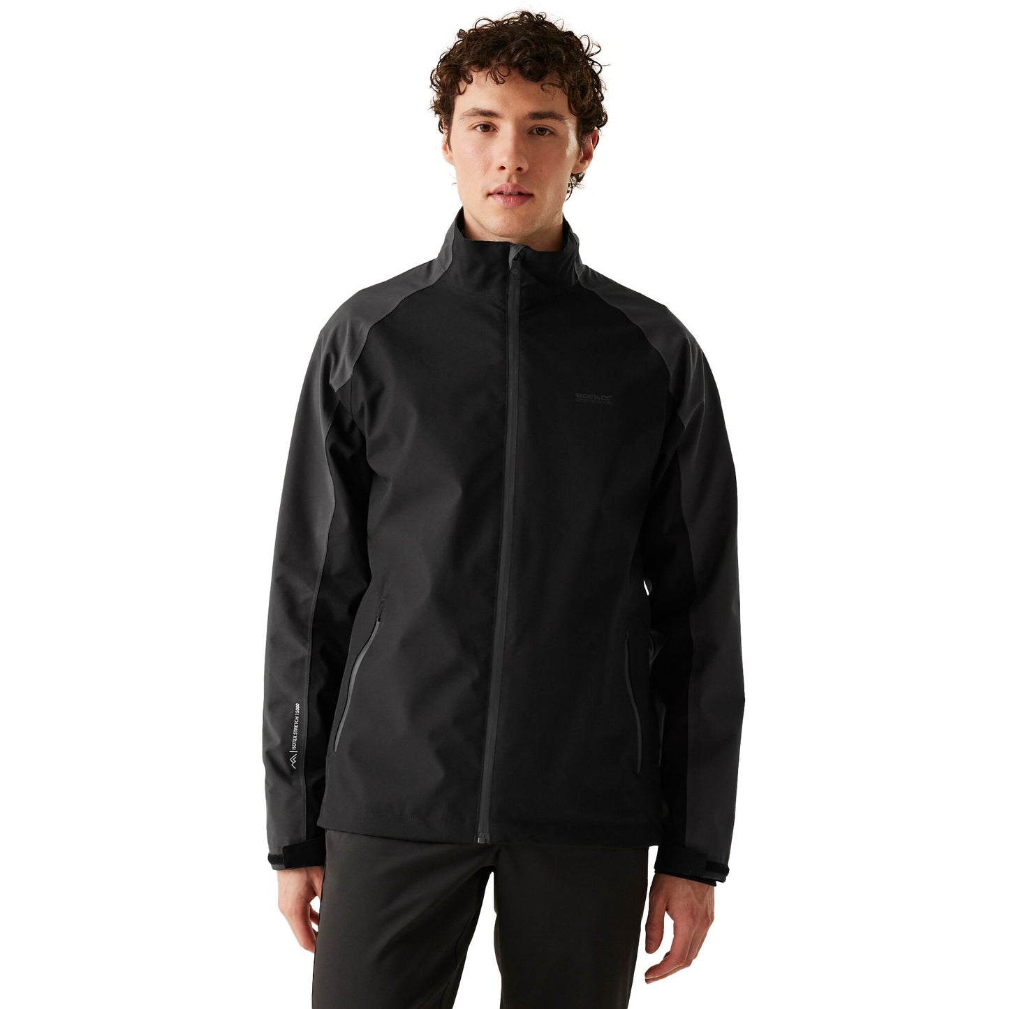 Black-Ash - Lifestyle - Regatta Mens Tolby Stretch Jacket