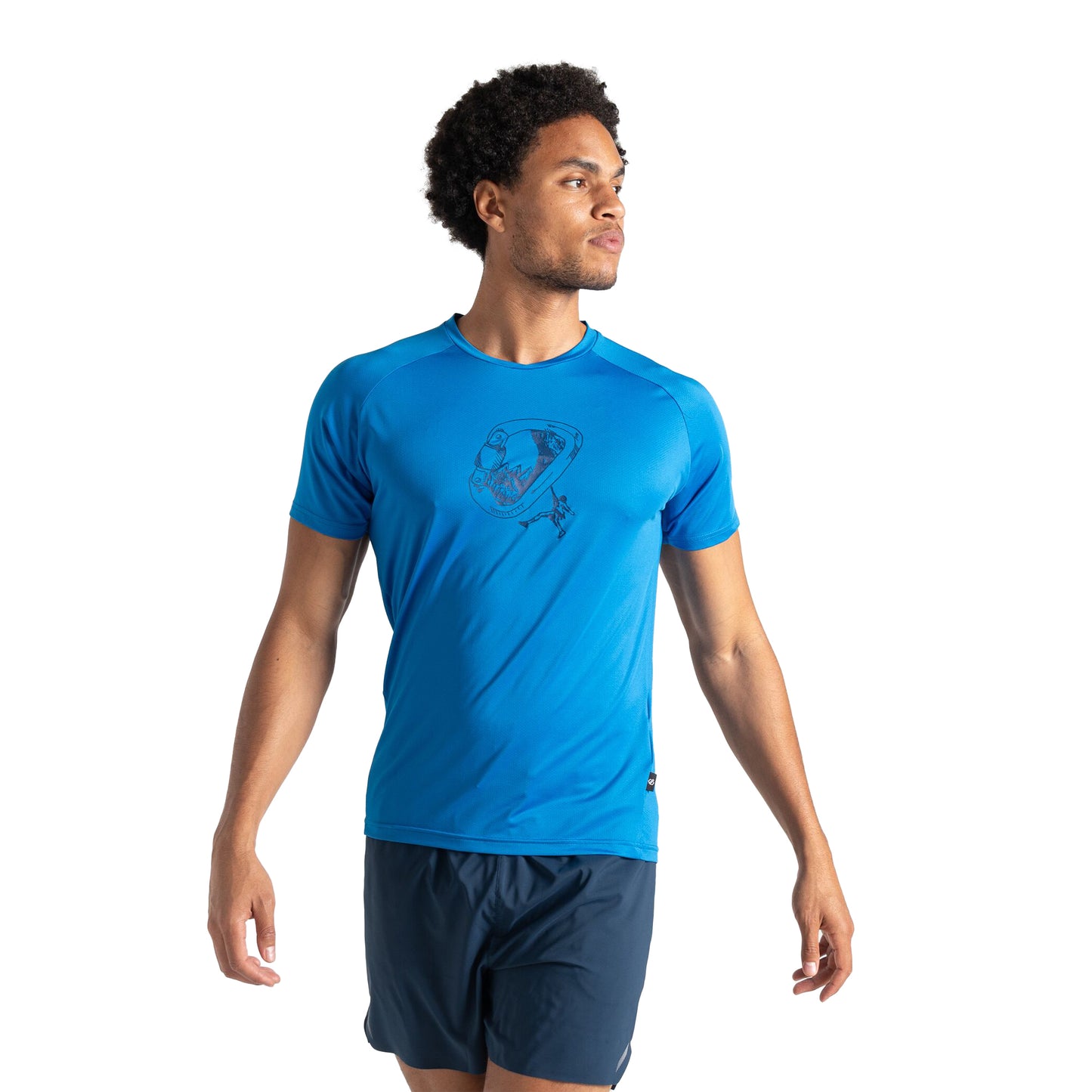 Athletic Blue - Lifestyle - Dare 2B Mens Tech Climber T-Shirt