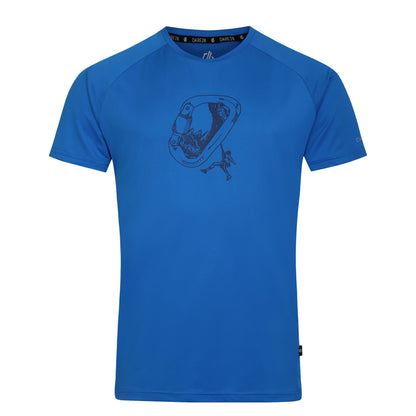 Athletic Blue - Front - Dare 2B Mens Tech Climber T-Shirt