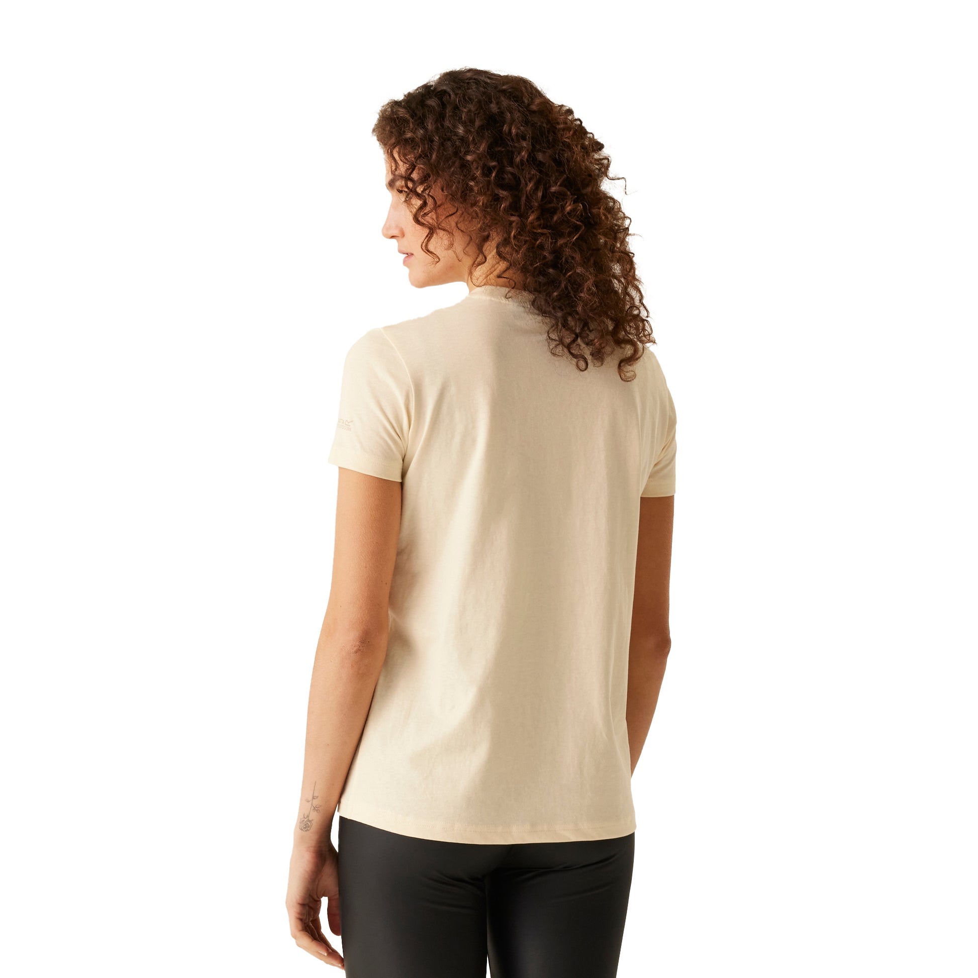 Light Vanilla - Pack Shot - Regatta Womens-Ladies Filandra IX Photograph T-Shirt