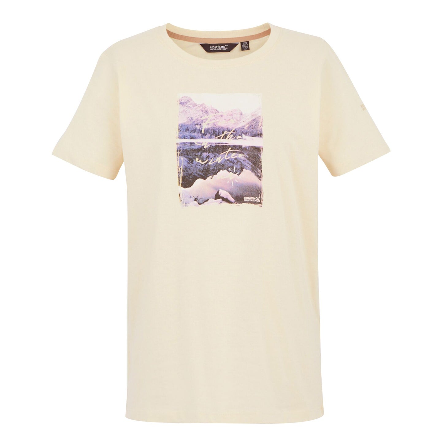 Light Vanilla - Front - Regatta Womens-Ladies Filandra IX Photograph T-Shirt