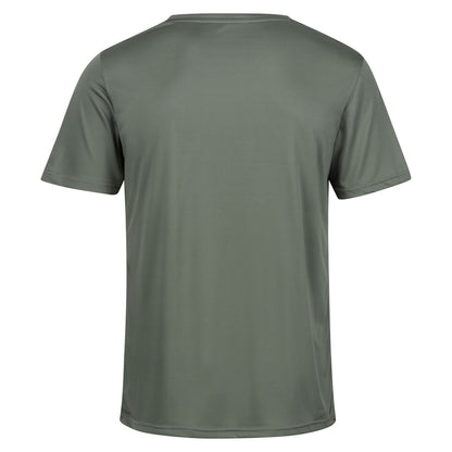 Agave Green - Back - Regatta Mens Fingal V Neck T-Shirt