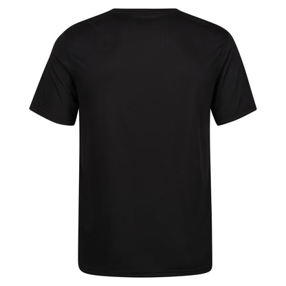 Black - Back - Regatta Mens Fingal V Neck T-Shirt