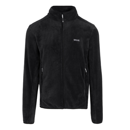 Ash - Front - Regatta Mens Lakara Fluffy Fleece Jacket