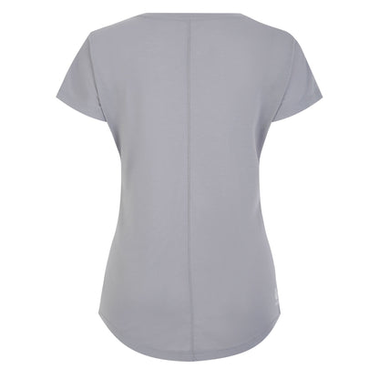 Ash Grey - Back - Regatta Womens-Ladies Calm Lizard T-Shirt