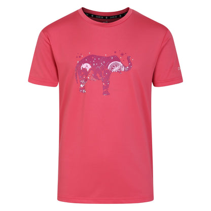 Neon Pink - Front - Regatta Childrens-Kids Amuse II Bike T-Shirt