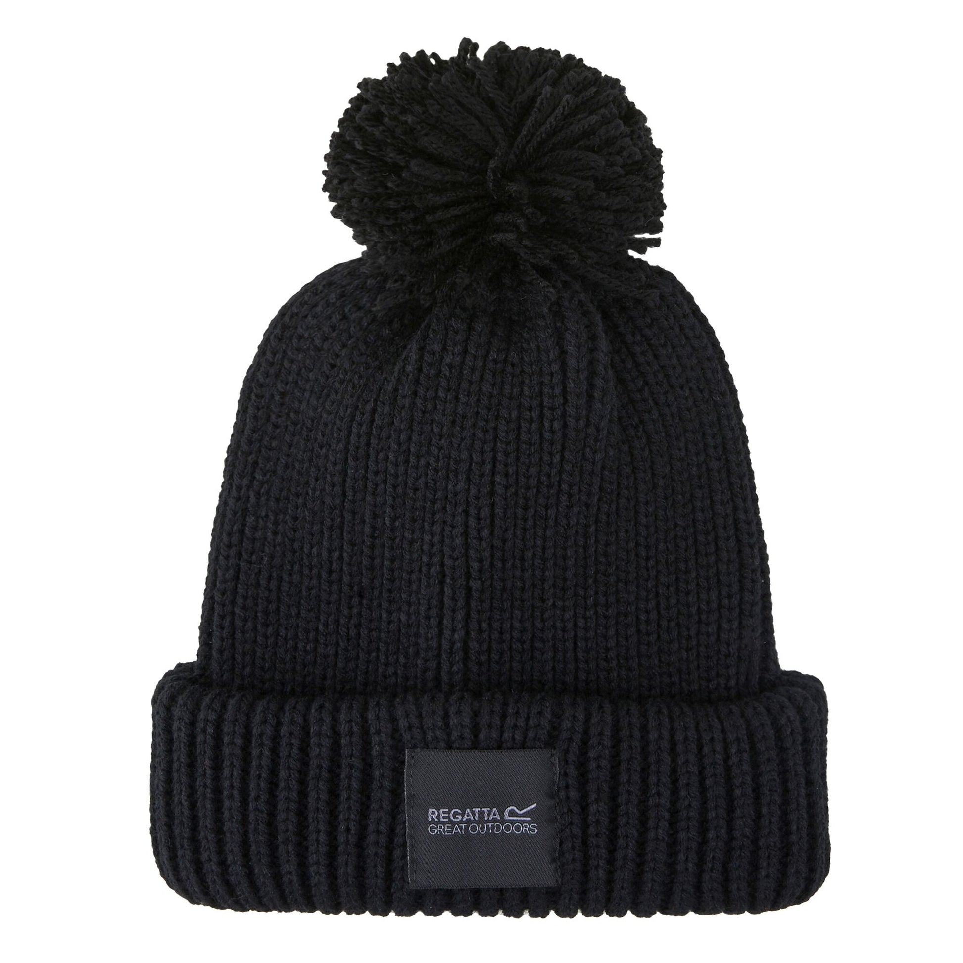 Black - Back - Regatta Childrens-Kids Connora Beanie