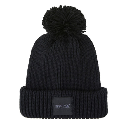 Black - Back - Regatta Childrens-Kids Connora Beanie