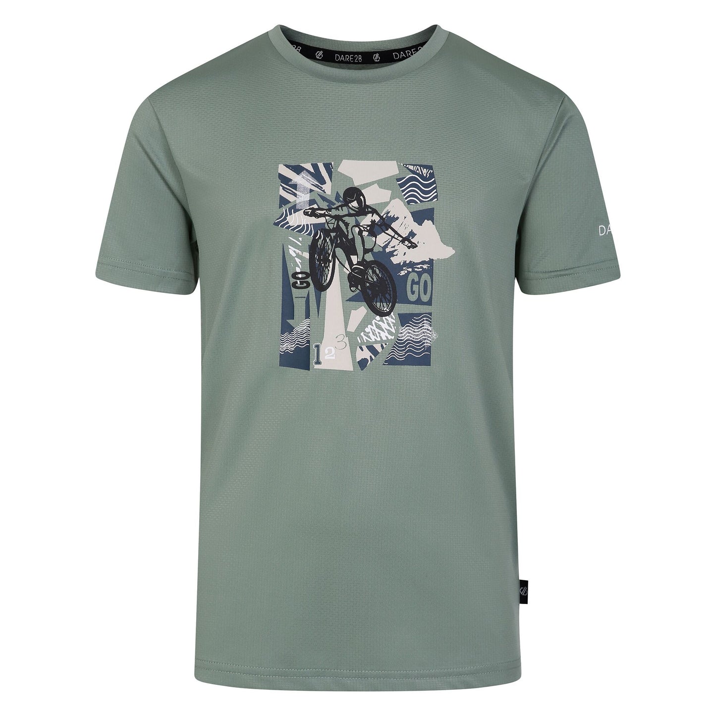 Lilypad - Front - Dare 2B Childrens-Kids Amuse II Bicycle T-Shirt