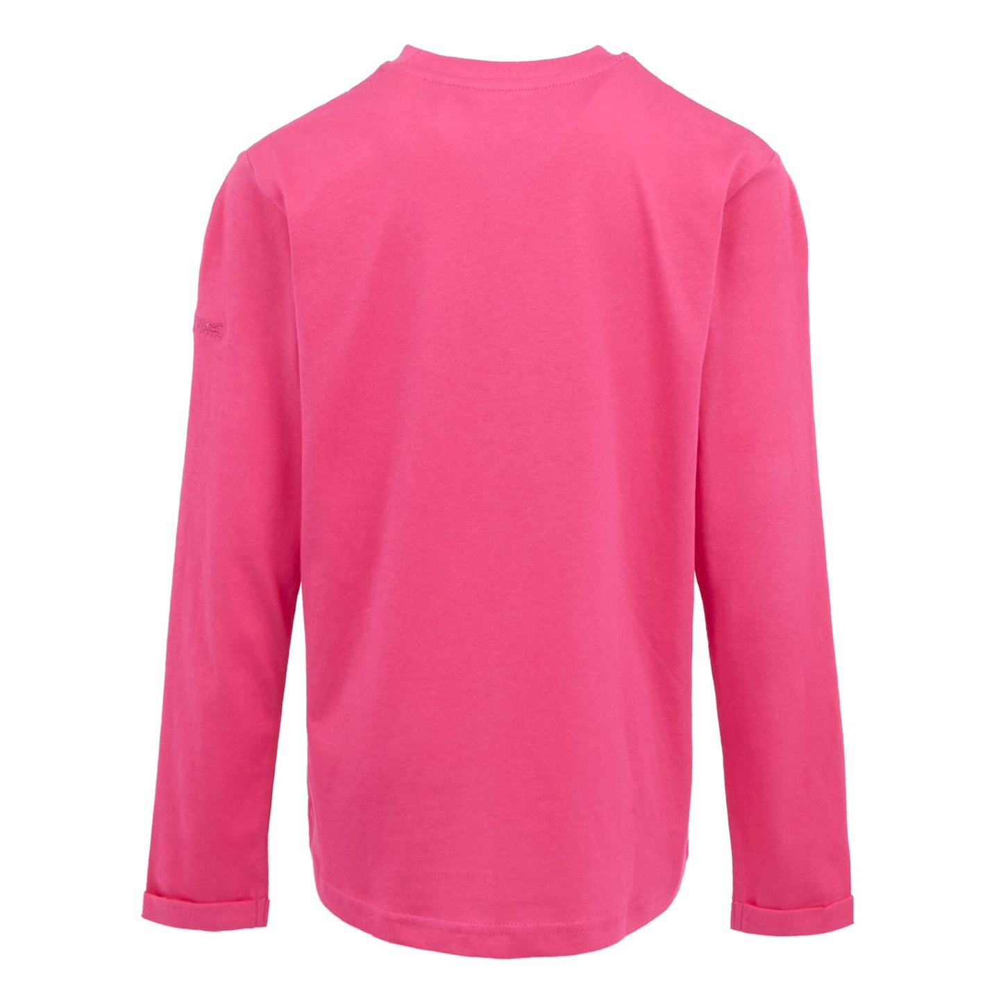 Hot Pink - Back - Regatta Childrens-Kids Wenbie III Hearts & Flowers Long-Sleeved T-Shirt