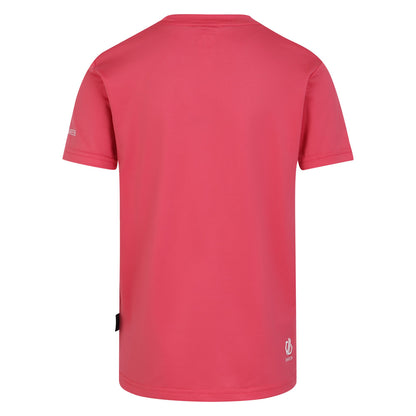Sorbet Pink - Back - Dare 2B Childrens-Kids Amuse II Elephant T-Shirt