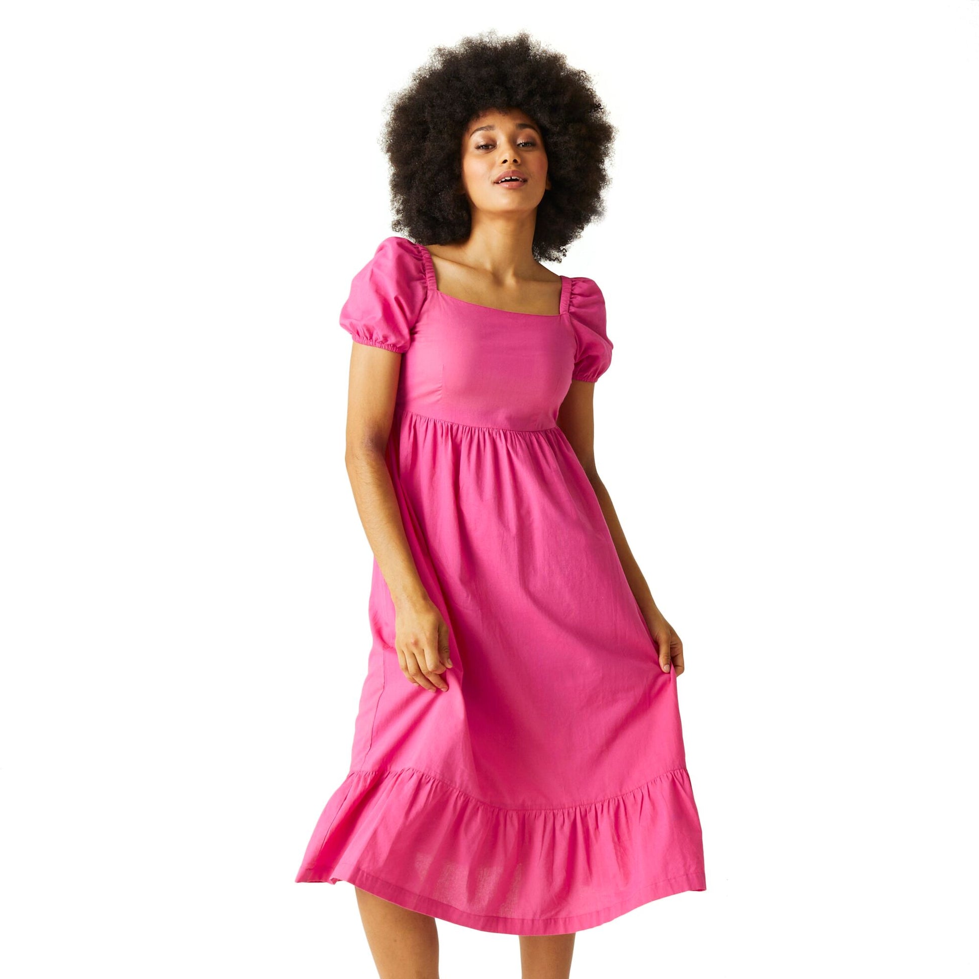Hot Pink - Lifestyle - Regatta Womens-Ladies Emilrah Midi Dress
