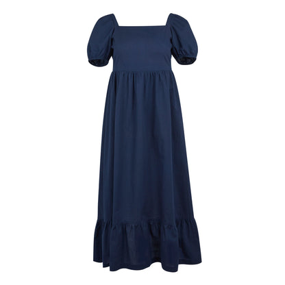 Navy - Front - Regatta Womens-Ladies Emilrah Midi Dress