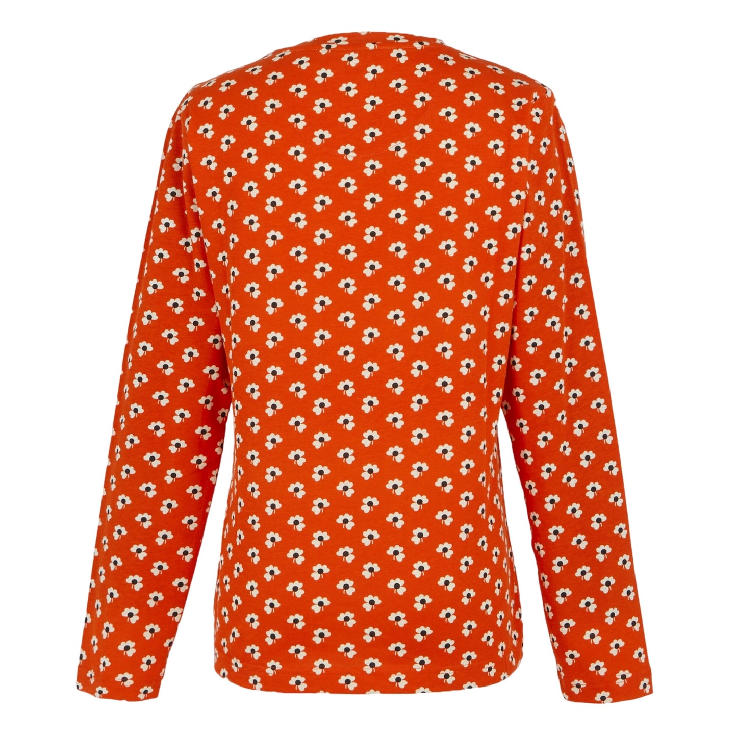 Red - Back - Regatta Womens-Ladies Orla Kiely Clover Long-Sleeved Winter T-Shirt