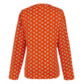 Red - Back - Regatta Womens-Ladies Orla Kiely Clover Long-Sleeved Winter T-Shirt