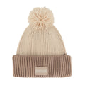 Light Vanilla-Soft Taupe - Front - Regatta Unisex Adult Connora Pom Pom Beanie