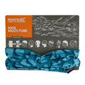 Storm Blue-Nordic Blue - Back - Regatta Childrens-Kids Multitube II Flower Snood