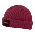 Dark Pimento - Back - Regatta Childrens-Kids Connora Fisherman Logo Beanie
