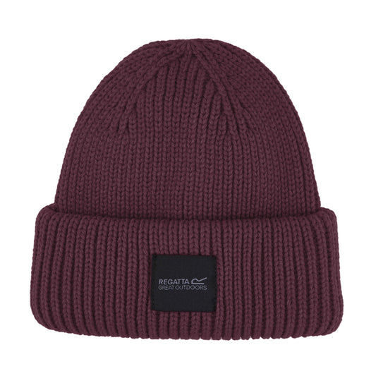 Fig - Front - Regatta Unisex Adult Connora Fisherman Christian Lacroix Knitted Beanie
