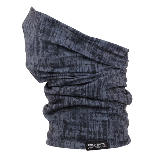 Grey Mirage - Front - Regatta Unisex Adult Multitube II Distressed Snood