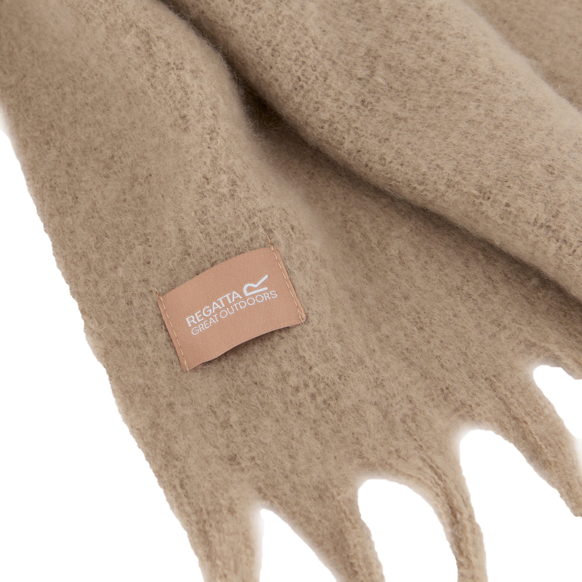 Soft Taupe - Back - Regatta Womens-Ladies Aleena Ombre Scarf