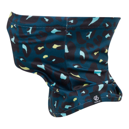 Moonlight Denim - Side - Dare 2B Childrens-Kids Frequent Cheetah Print Neck Gaiter