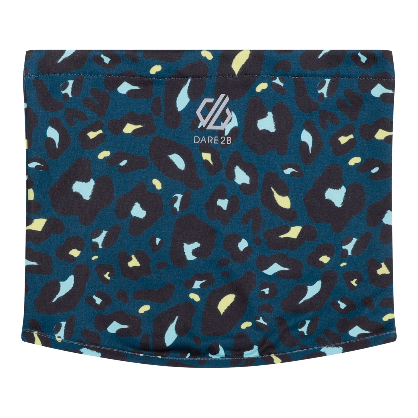 Moonlight Denim - Front - Dare 2B Childrens-Kids Frequent Cheetah Print Neck Gaiter