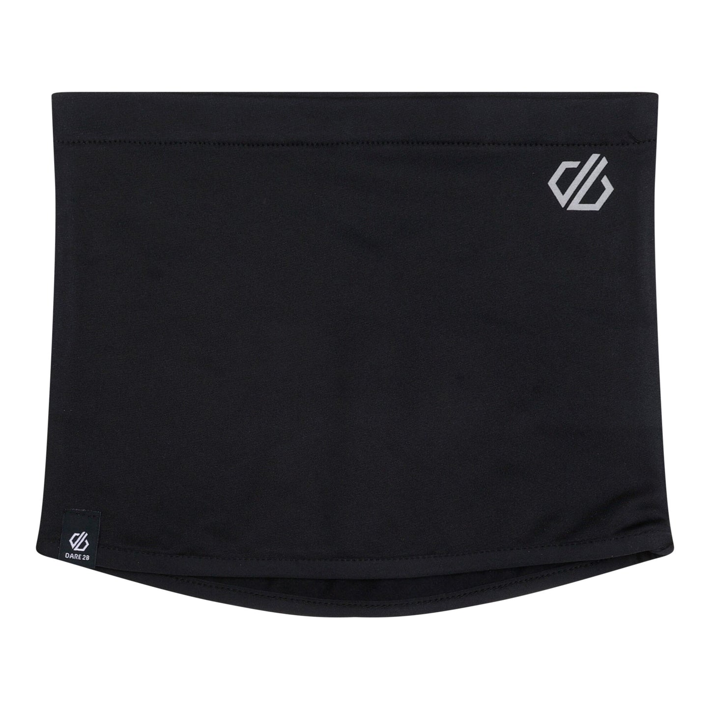 Black - Back - Dare 2B Childrens-Kids Frequent Plain Neck Gaiter