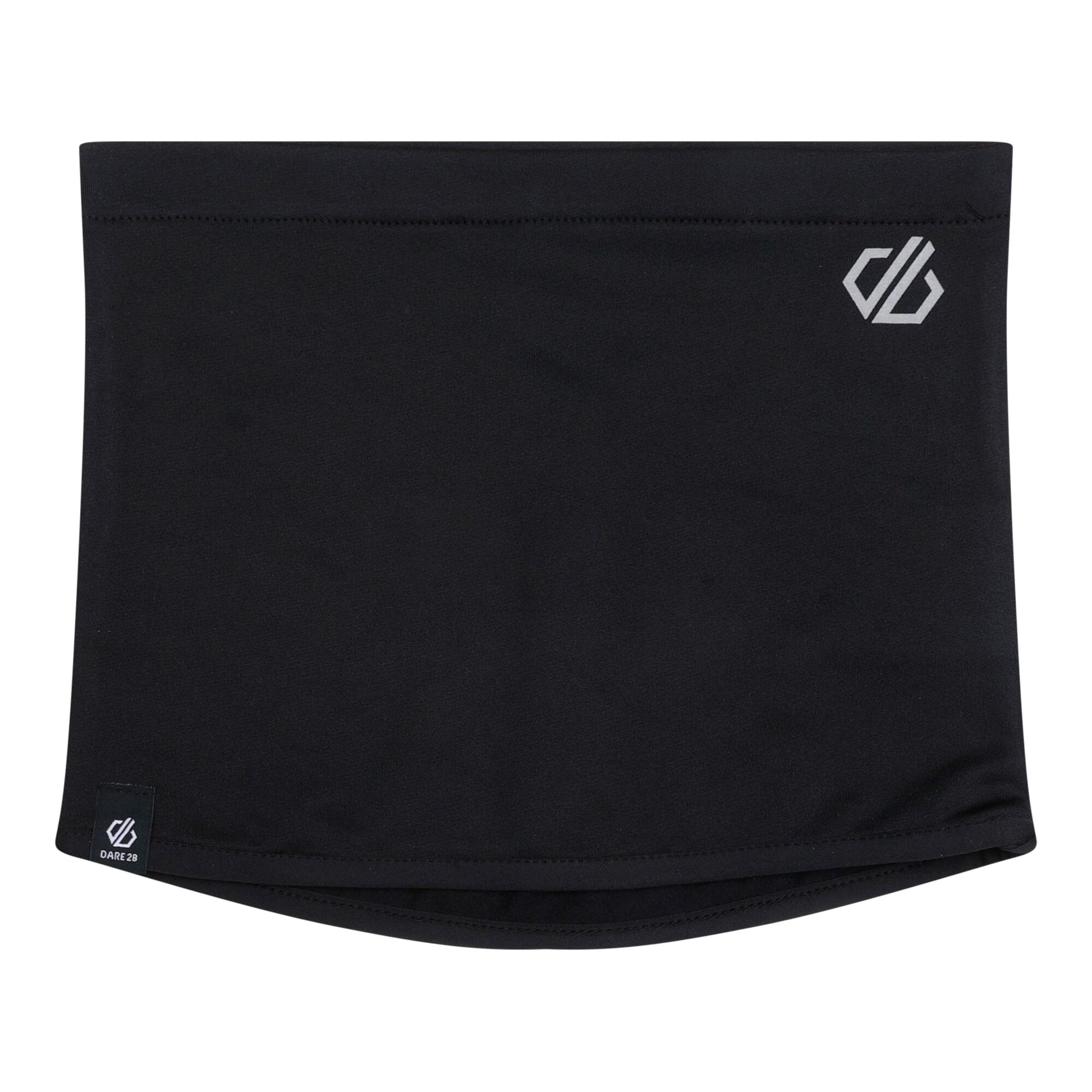 Black - Back - Dare 2B Childrens-Kids Frequent Plain Neck Gaiter