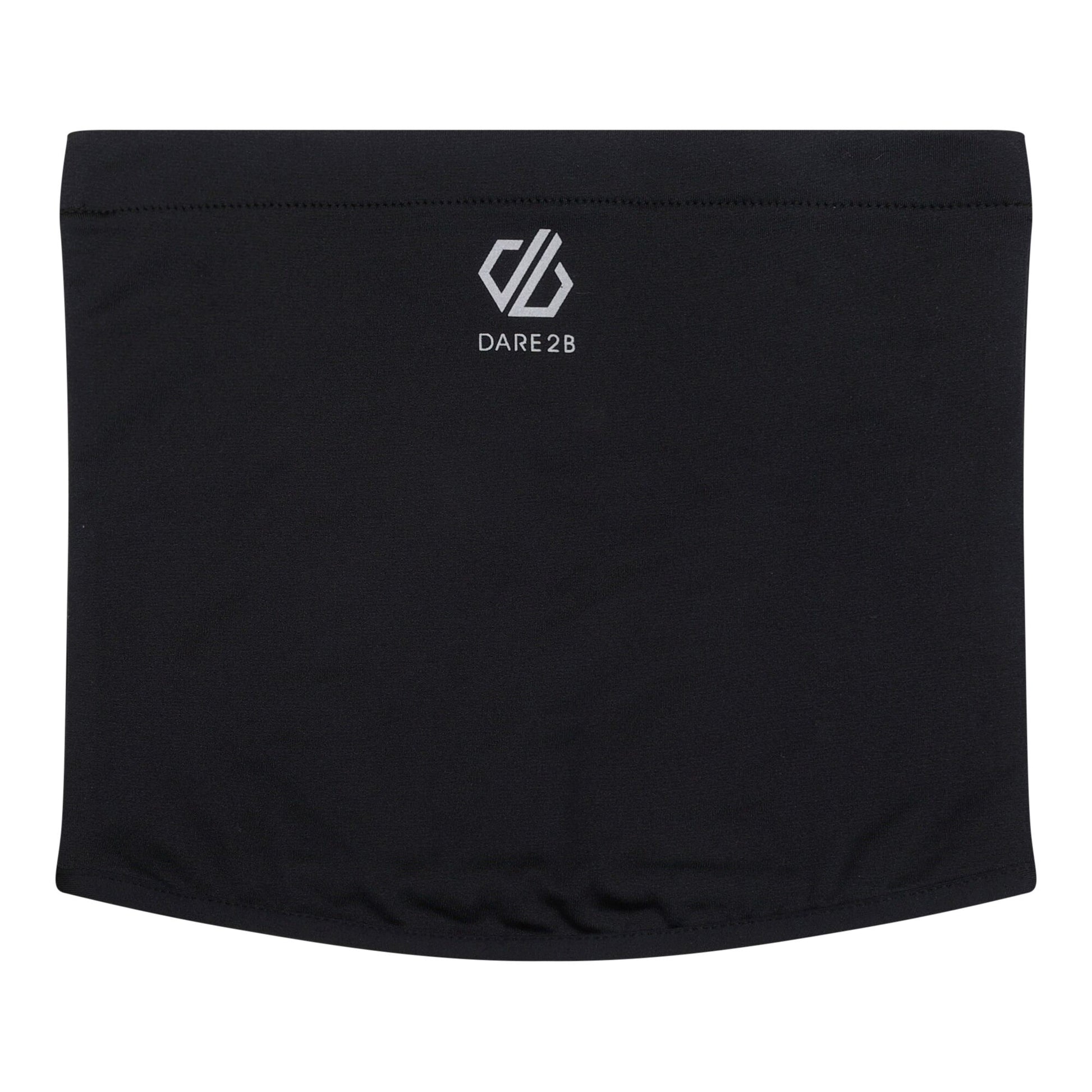 Black - Front - Dare 2B Childrens-Kids Frequent Plain Neck Gaiter